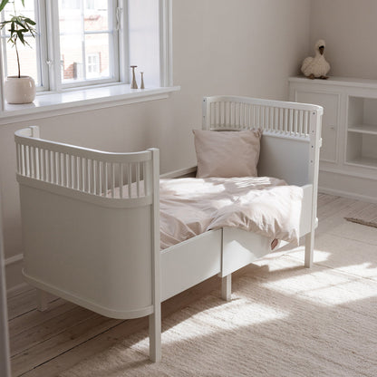 Sebra, Pinnasänky&Juniorisänky 2 in 1, Classic White