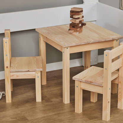 Hoppekids Mads, Lasten Tuoli, Natural Wood