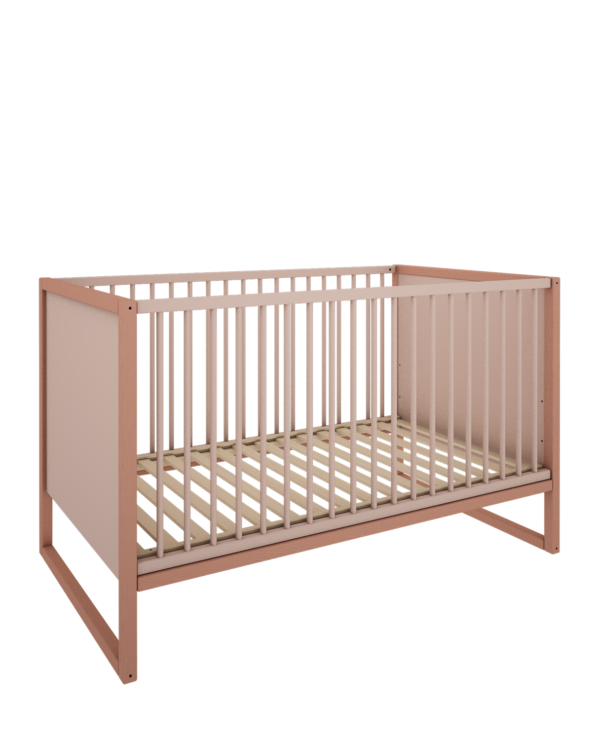 Wood Luck Design, Cot 70x140 cm, Tweens Pink