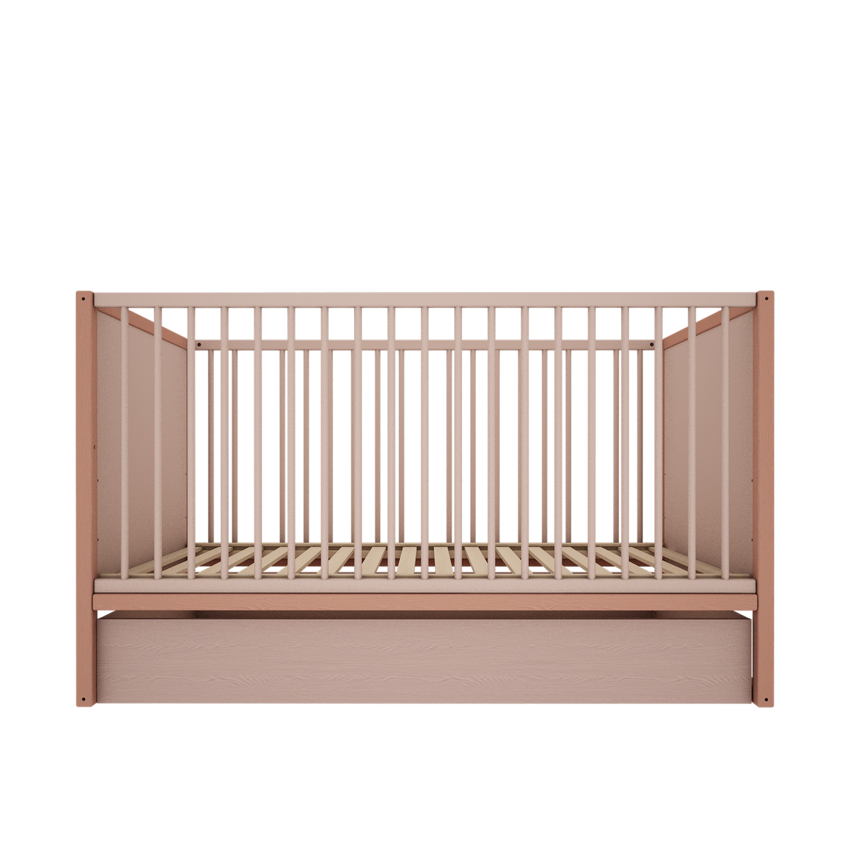 Wood Luck Design, Cot 70x140 cm, Tweens Pink