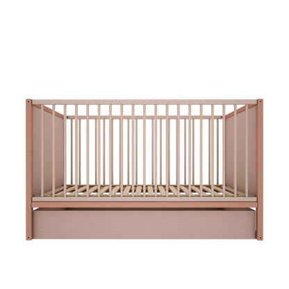 Wood Luck Design, Cot 70x140 cm, Tweens Pink