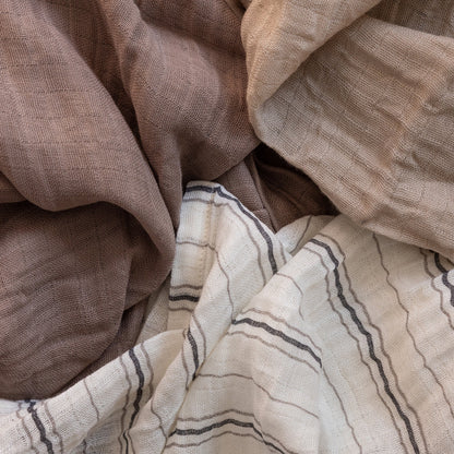 Sebra, Harsot 3-pack, Cream Stripe