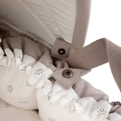 Zebra, Babynest-huva, Jetty Beige