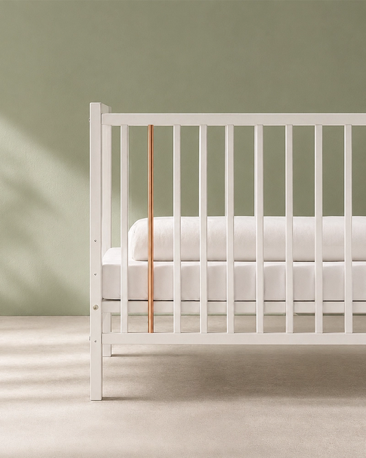 Woodies, Cot Star Dust 60x120 cm, White