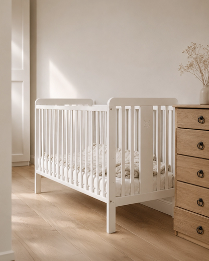 Woodies, Cot Foxy, 60x120cm, Vit