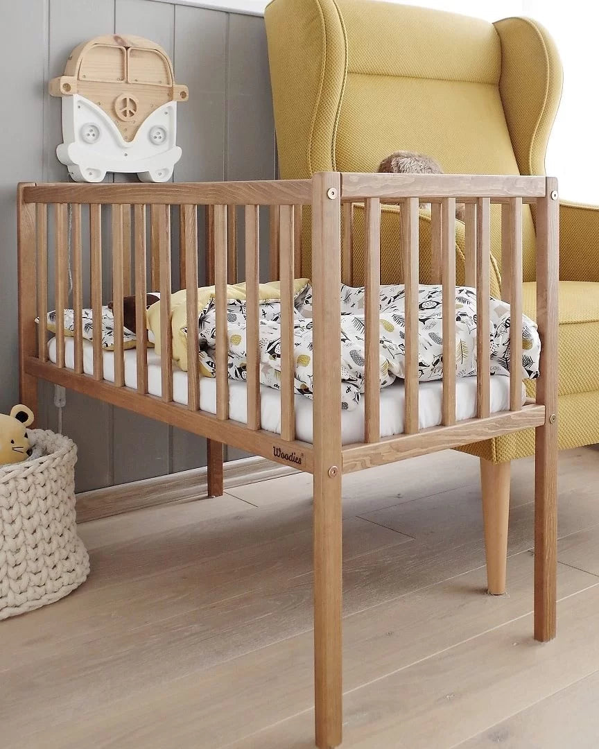 Woodies, Cradle 90x40 cm, Walnut
