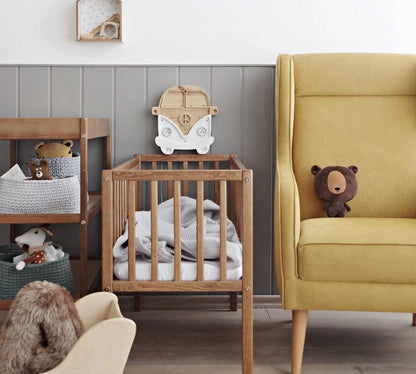 Woodies, Cradle 90x40 cm, Walnut