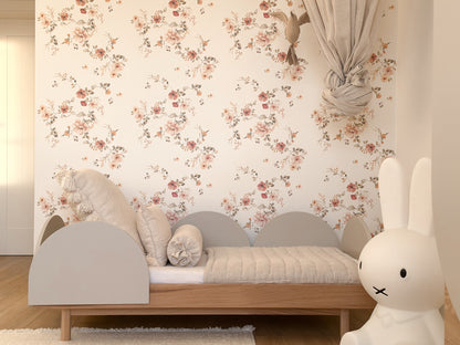 Wood Luck Design, Pinnasänky & Juniorisänky 3 IN 1, 70x140 cm, Bloom