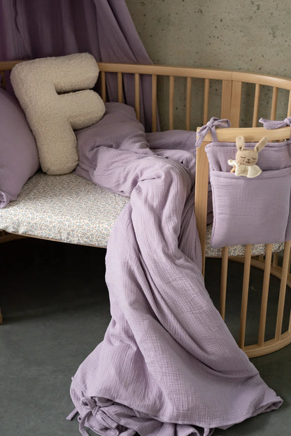 Matuu Duvet Cover Set, Muslin Lavender Bliss