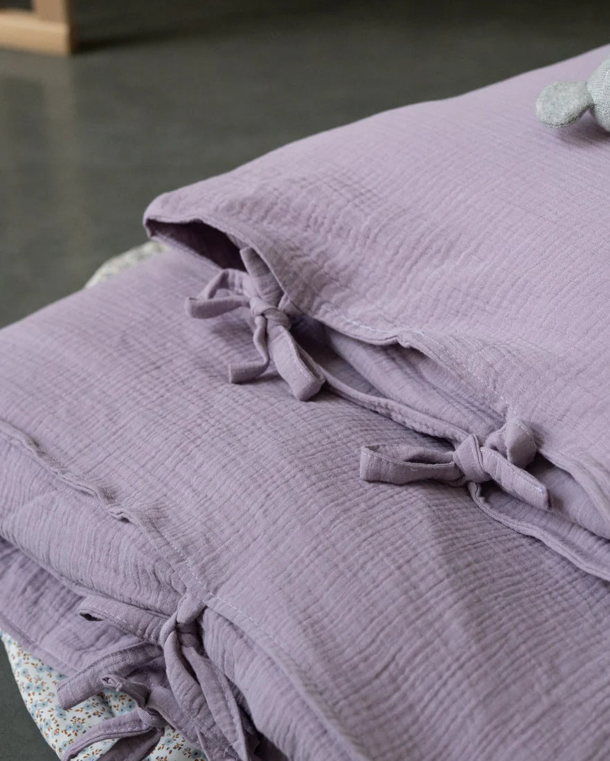 Matuu Duvet Cover Set, Muslin Lavender Bliss