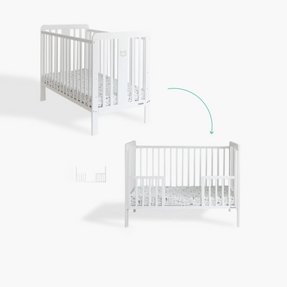 Woodies, Cot Foxy, 60x120cm, Vit