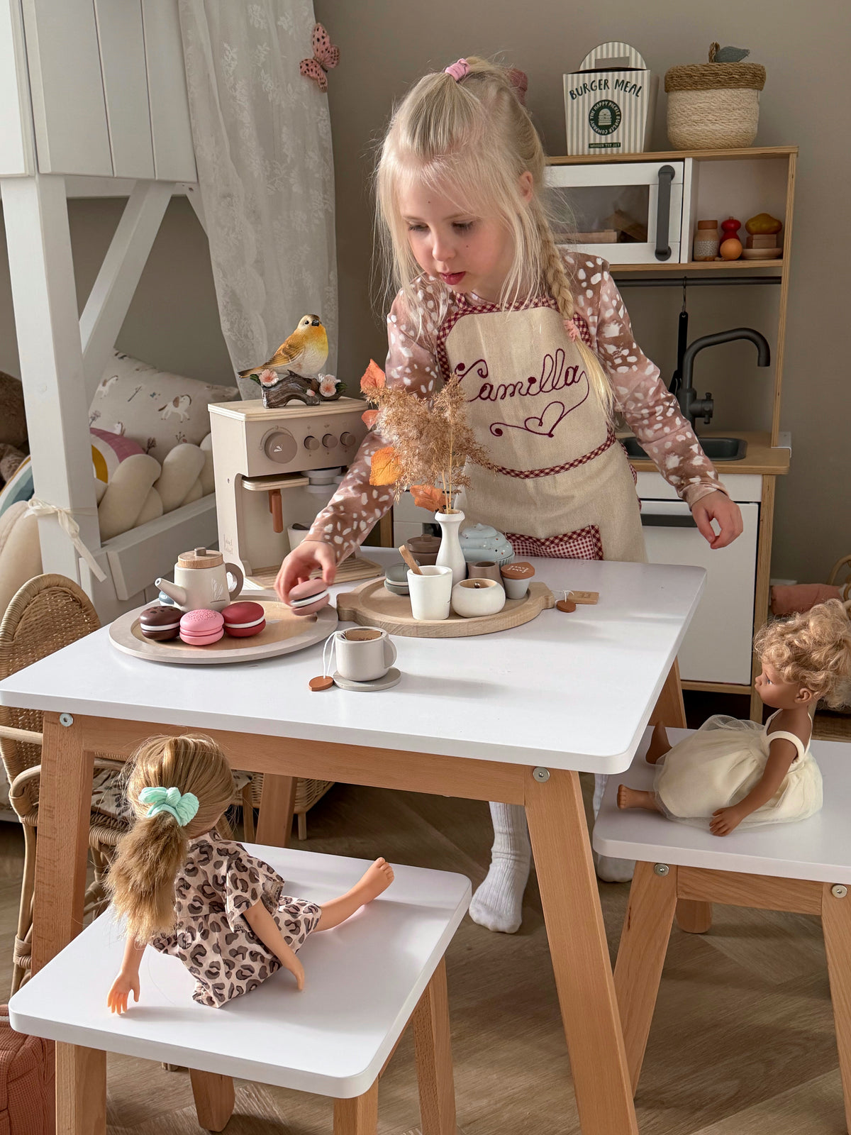 Bellamy, bord och stolar 2-delat set, Woody