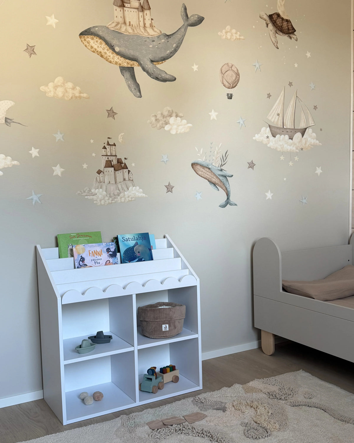 Wood Luck Design, Junior bed 80x160 cm, Basic Cashmere