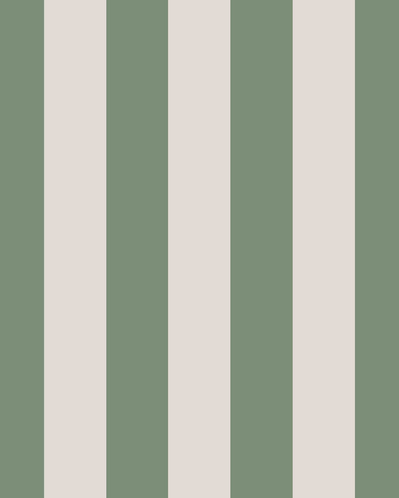 Portofino Stripes Green, Tapeter