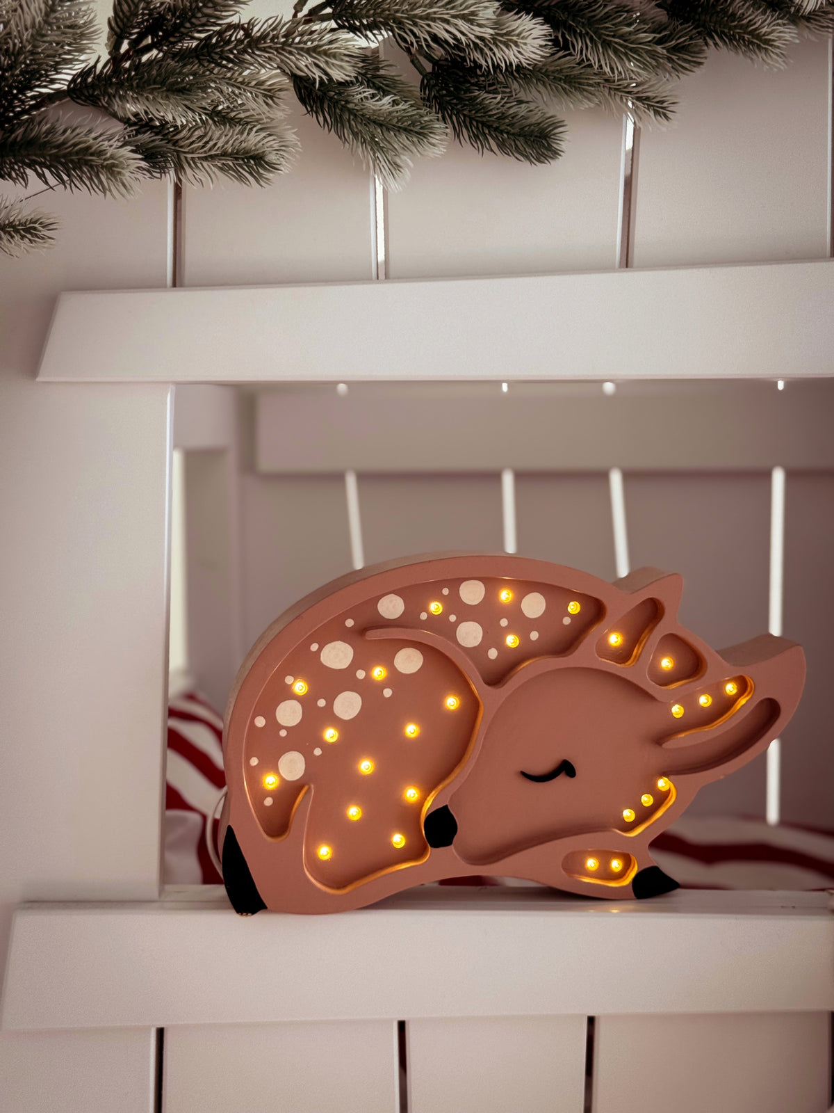 Little Lights Night Light, Deer Brown