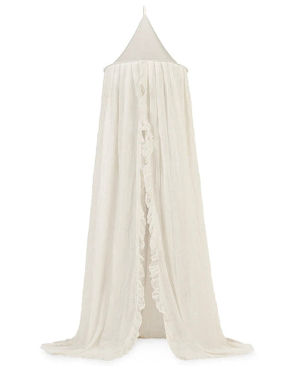 Jollein, Bed Canopy Ruffle Ivory