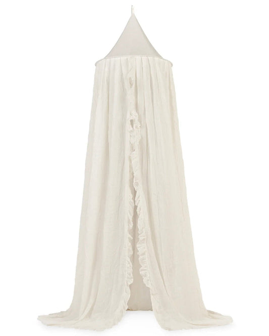 Jollein, Bed Canopy Ruffle Ivory