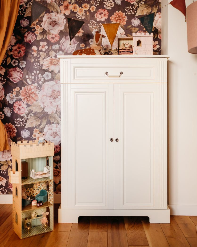 Bellamy, Ines, High Chest of Drawers, White