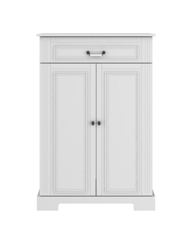 Bellamy, Ines, High Chest of Drawers, White