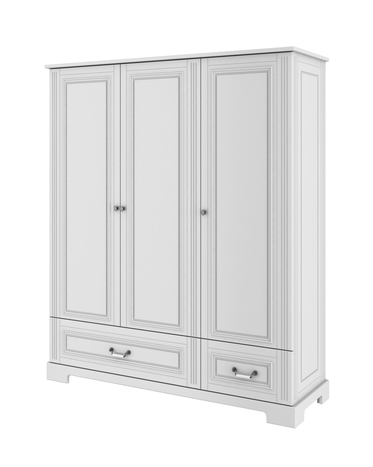 Bellamy, Ines, Wardrobe 3 doors, White