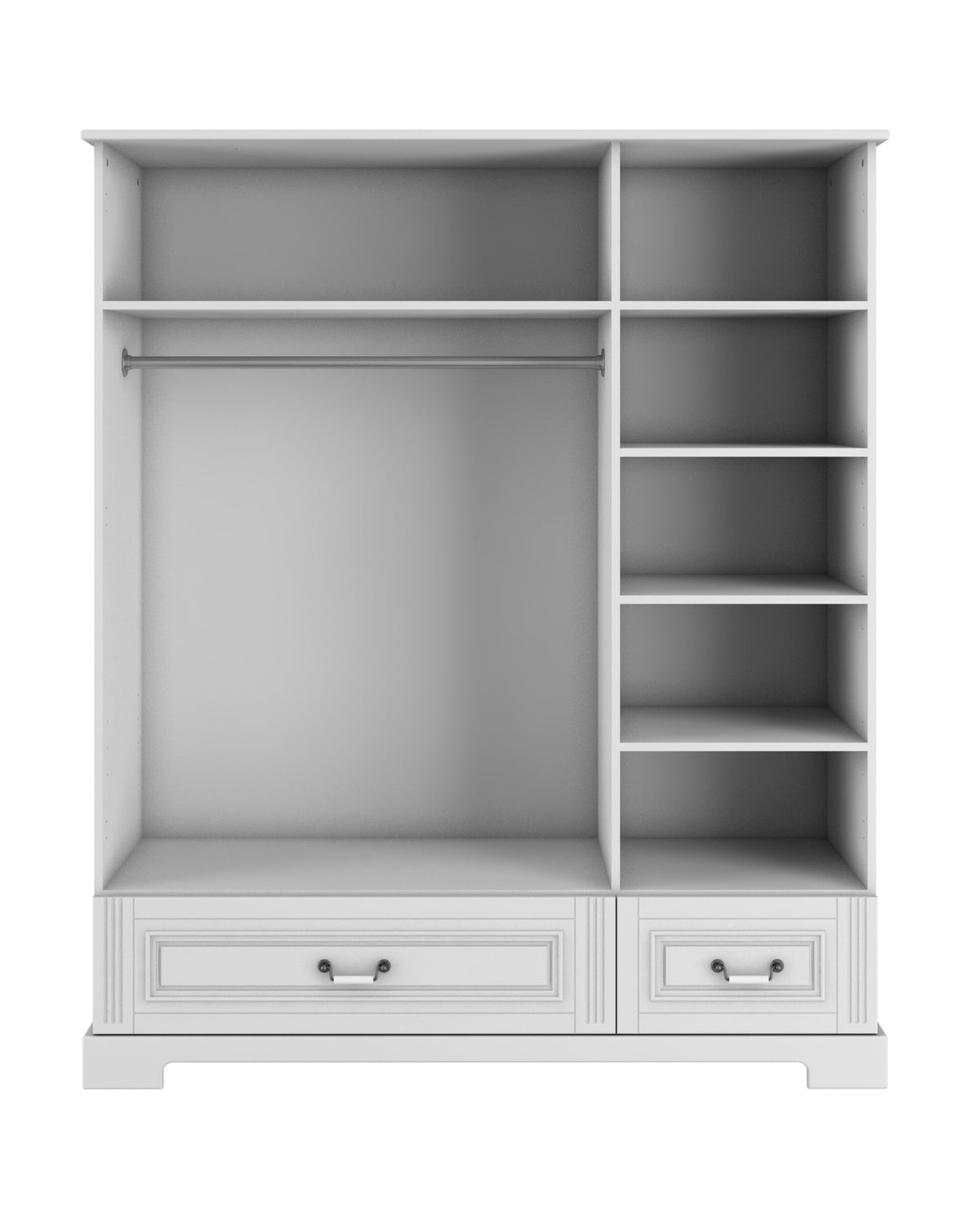 Bellamy, Ines, Wardrobe 3 doors, White