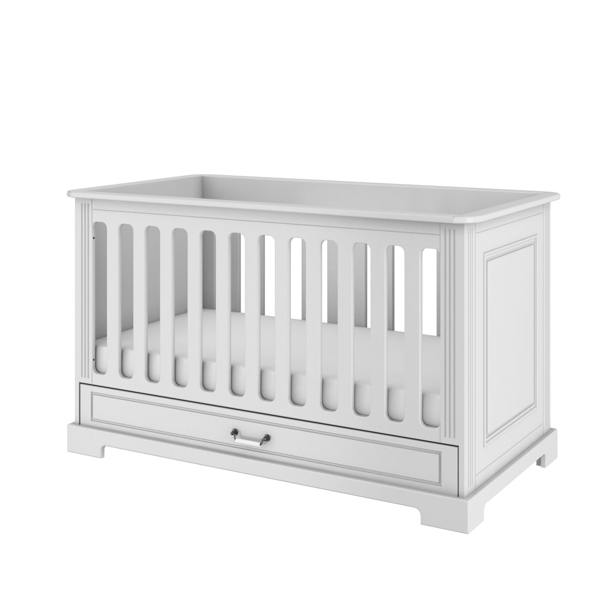 Bellamy, Ines, Cot 2 IN 1, 70x140 cm, White