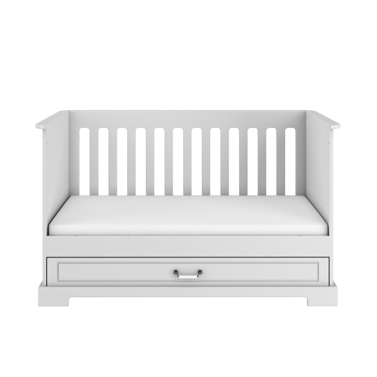 Bellamy, Ines, Cot 2 IN 1, 70x140 cm, White