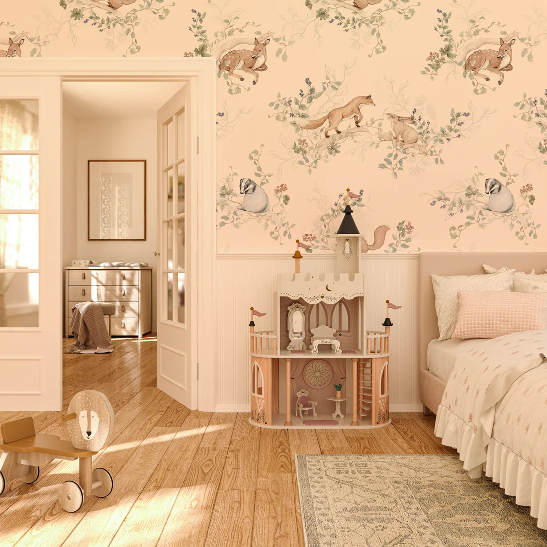 Matuu, Tapet, Woodland Whisper Cream