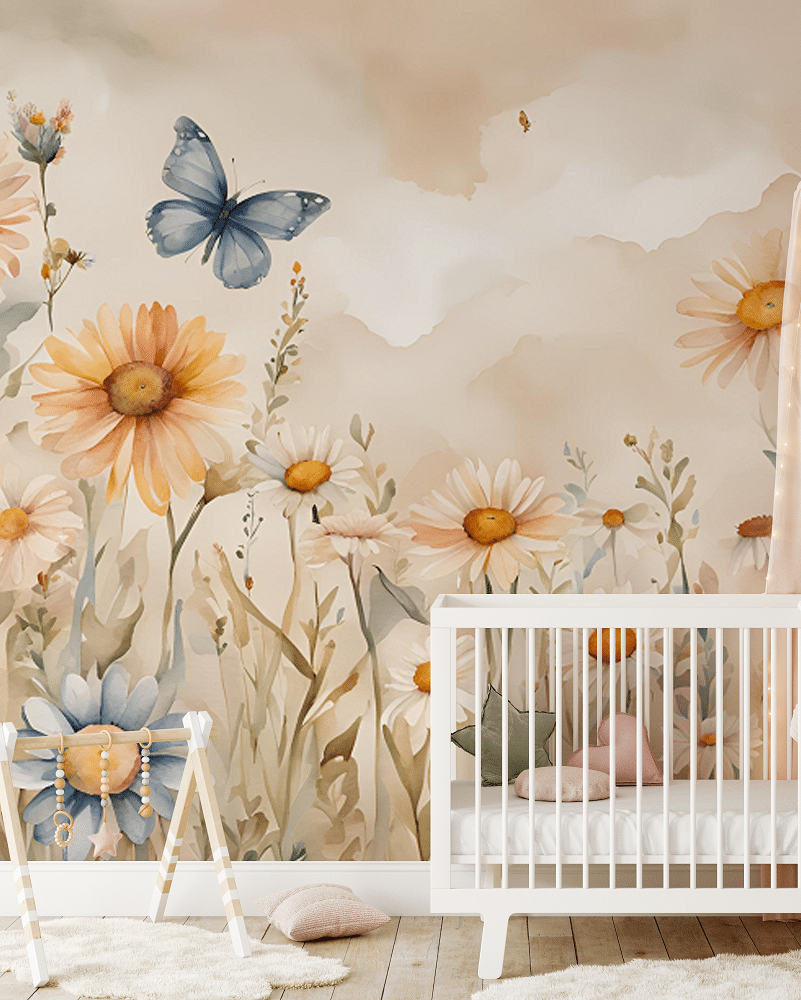 Photo wallpaper, Flower Glade
