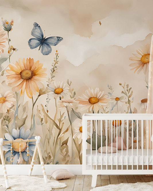 Photo wallpaper, Flower Glade
