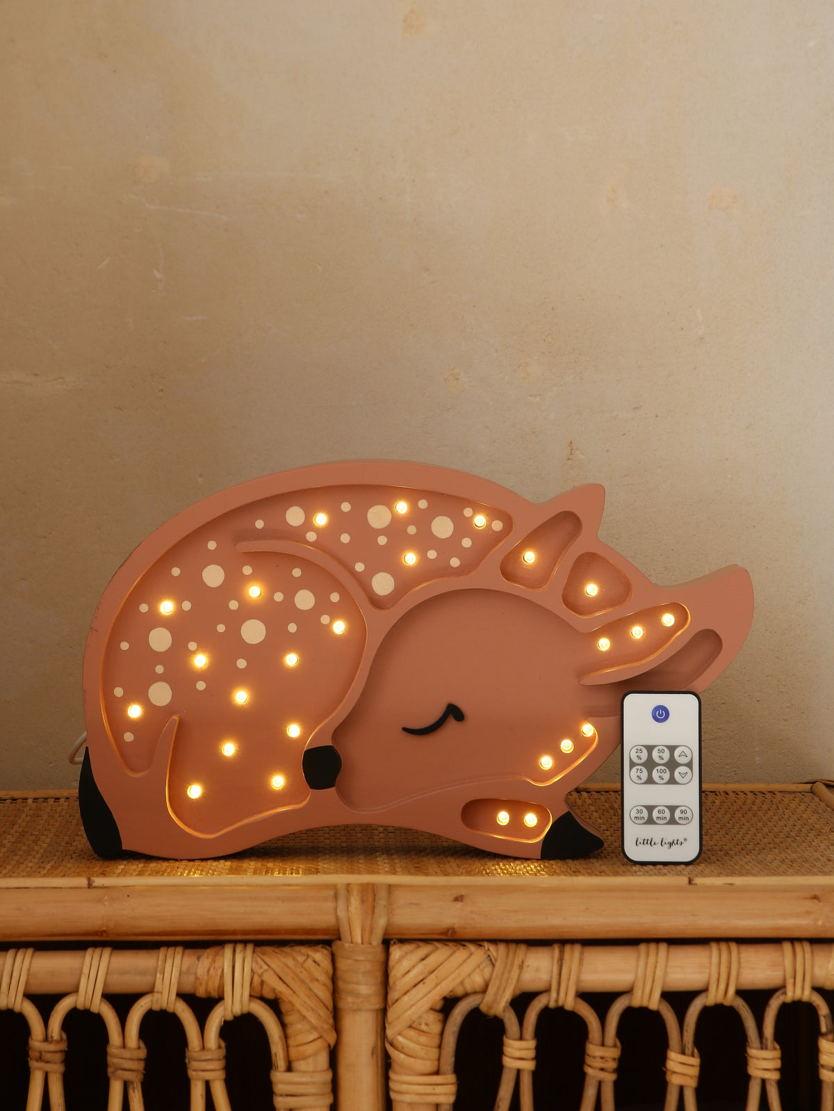 Little Lights Night Light, Deer Brown