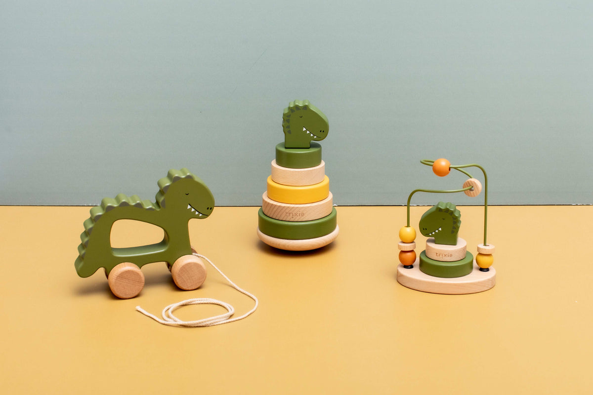 Trixie Baby Pull Toy, Mr. Dino