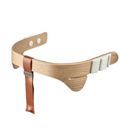 Leander Louie, Safety Bar for High Chair, Oak