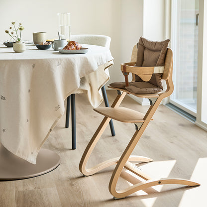 Leander Louie, Safety Bar for High Chair, Oak