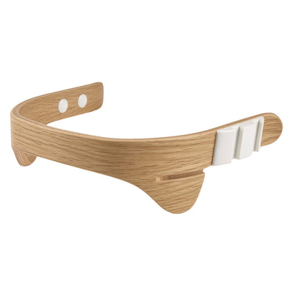 Leander Louie, Safety Bar for High Chair, Oak