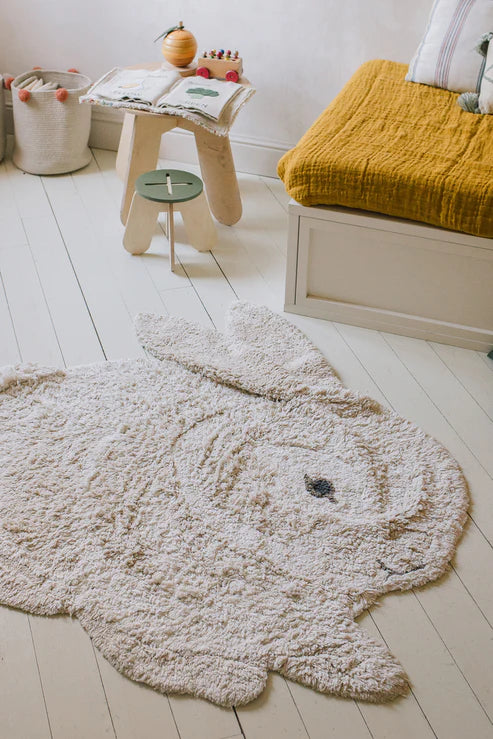 Animal, Washable Rug, Bunny