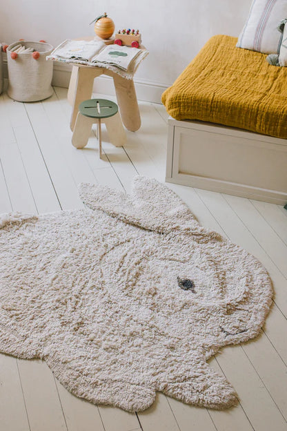 Animal, Washable Rug, Bunny