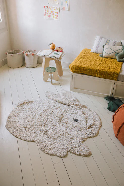 Animal, Washable Rug, Bunny
