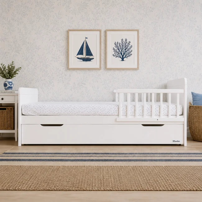 Woodies, Country Juniorisänky 70x140 cm, White