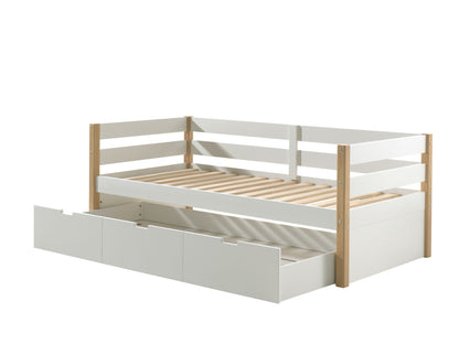 Vipack, Margrit, Säng 90x200cm + Extrasäng