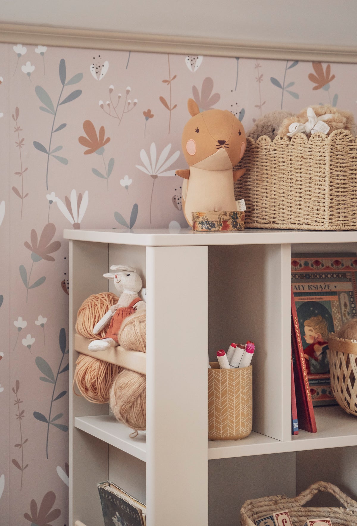 Pinio, Miloo Bookshelf Low, Champagne