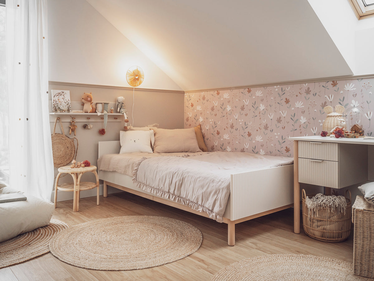 Pinio, Miloo Bed Champagne, 90x200 or 120x200cm