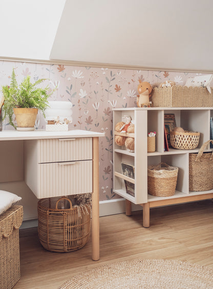 Pinio, Miloo Bookshelf Low, Champagne