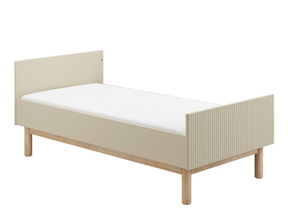 Pinio, Miloo Spjälsäng 2 IN 1 70x140 cm, Champagne