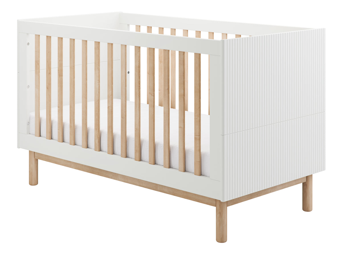 Pinio, Miloo Cot 2 IN 1 70x140 cm, White