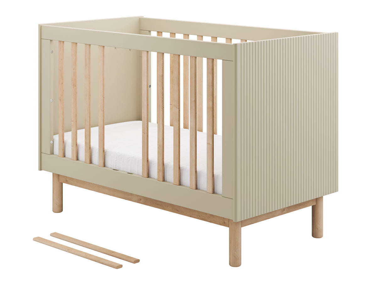 Pinio, Miloo Spjälsäng 60x120, Champagne