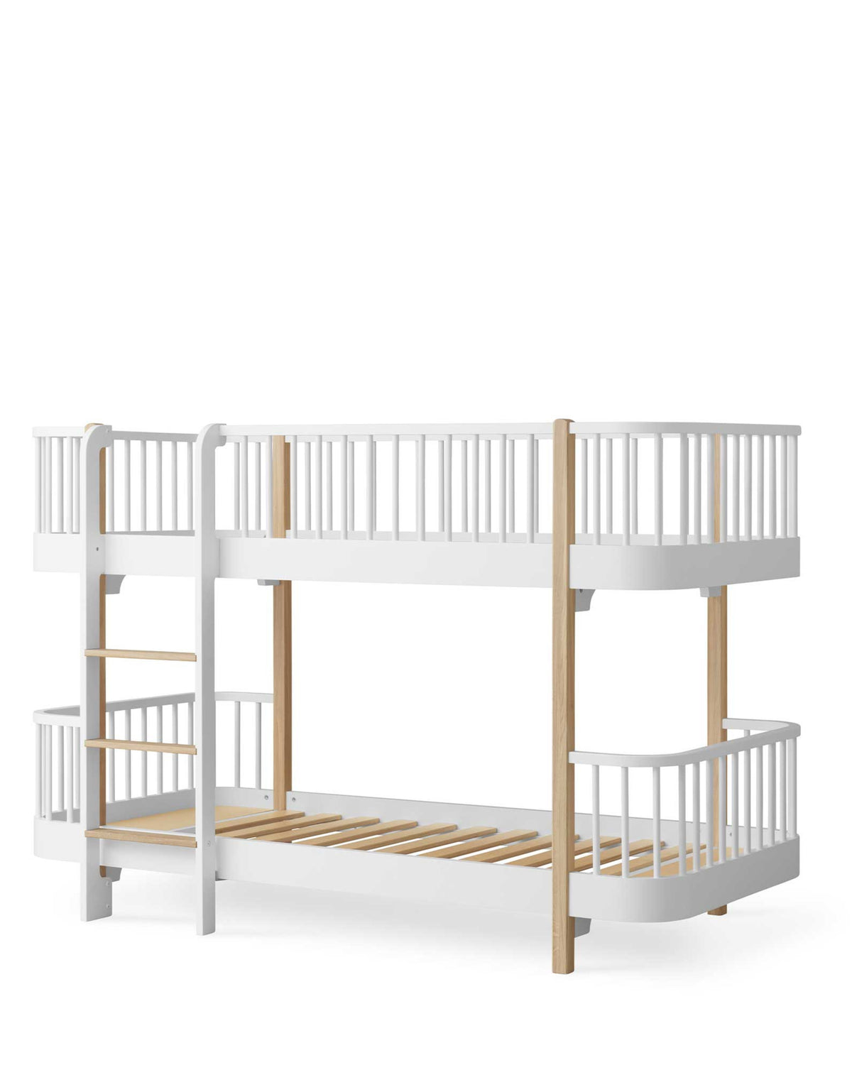 Oliver Furniture, Wood Original, Bunk Bed 90x200, White/Oak