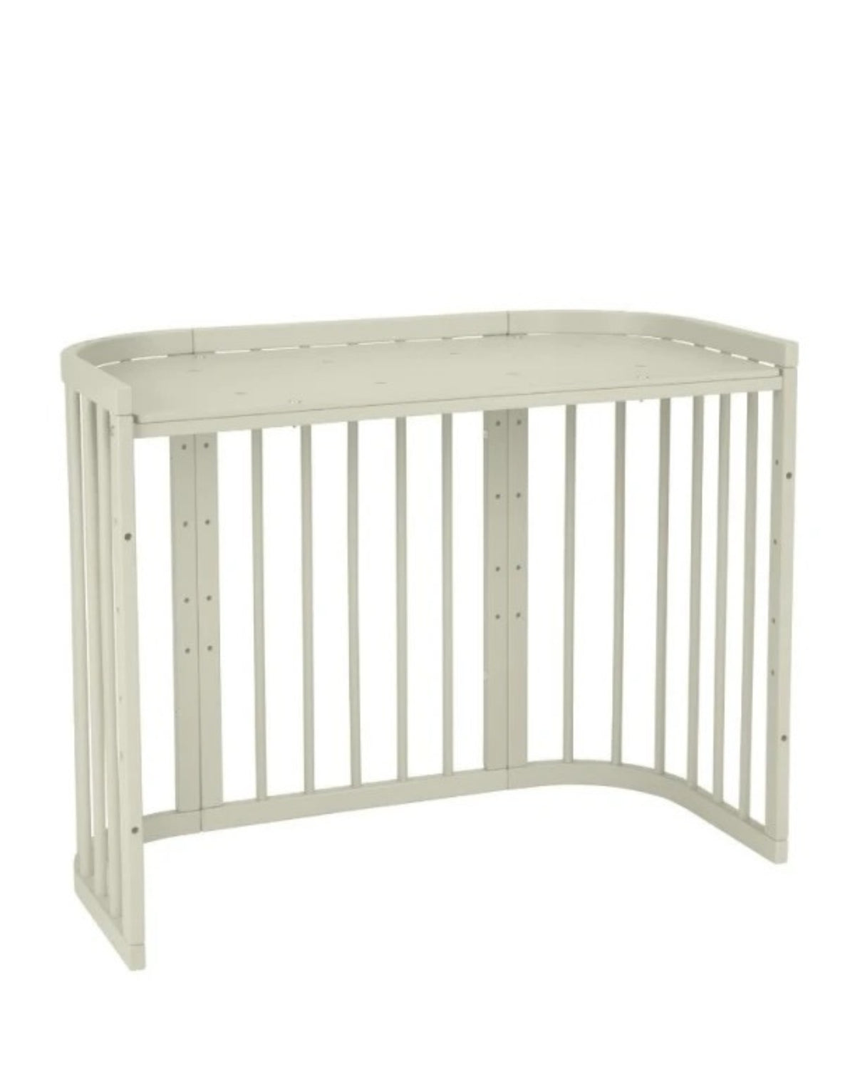 Waldin, Cot 5in1 + Mattress, Olive