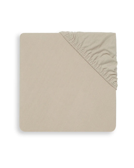 Jollein, Fitted sheet 40x90cm, Nougat