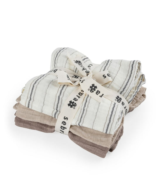 Zebra, Harsot 3-pack, Krämränder